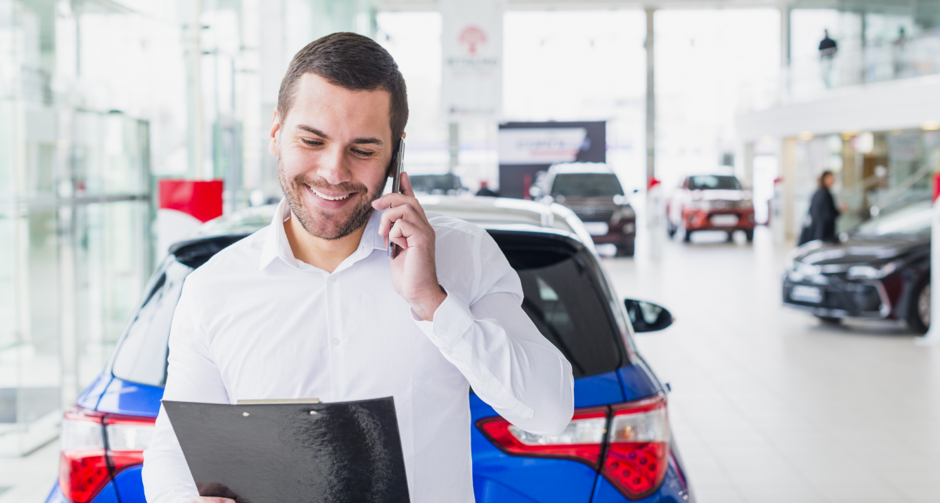 Salesman's portrait