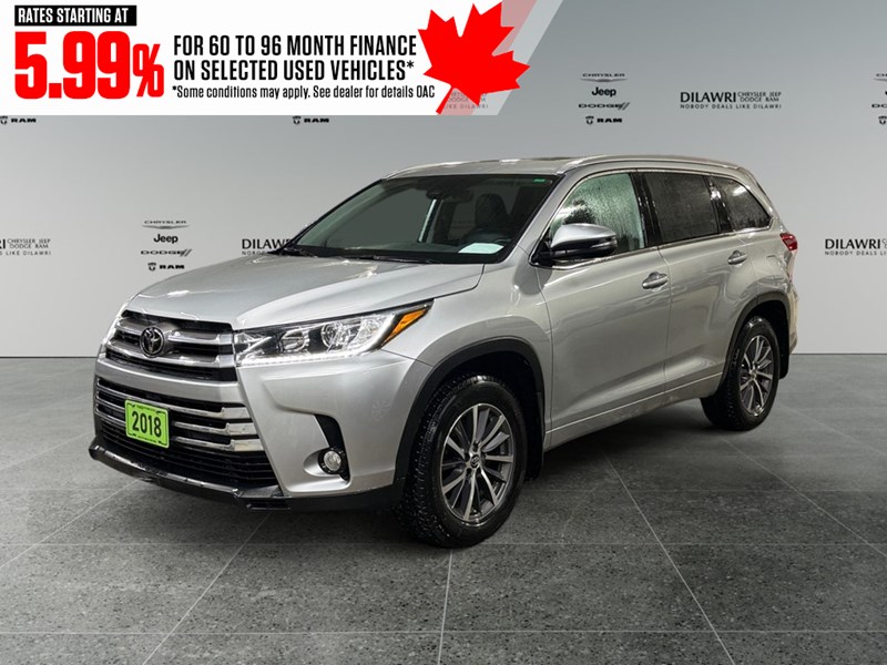 2018 Toyota Highlander AWD XLE