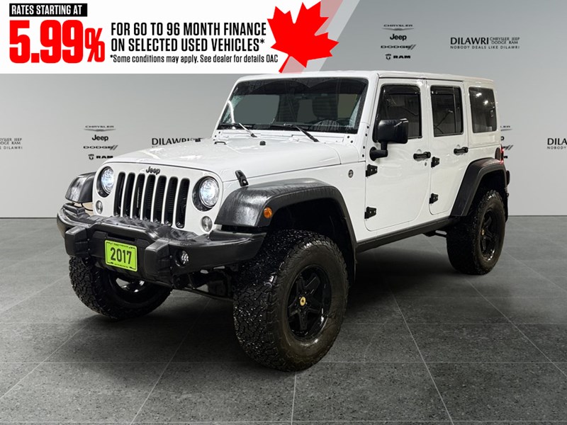 2017 Jeep Wrangler Unlimited 4WD 4dr Sahara