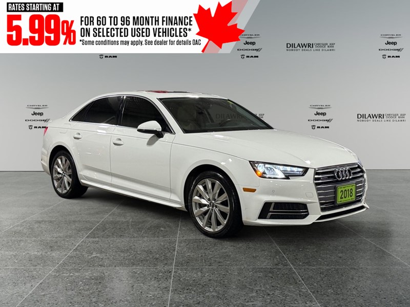 2018 Audi A4 2.0 TFSI quattro Komfort S tronic