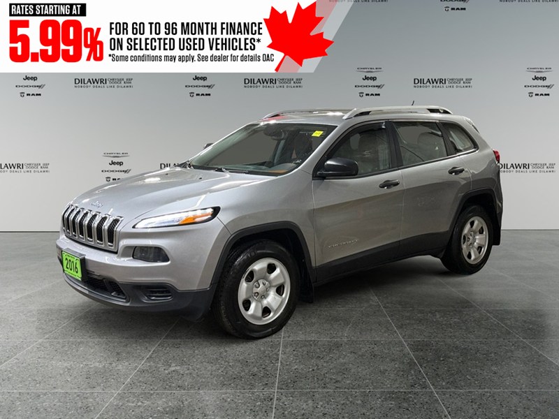 2016 Jeep Cherokee 4WD 4dr Sport