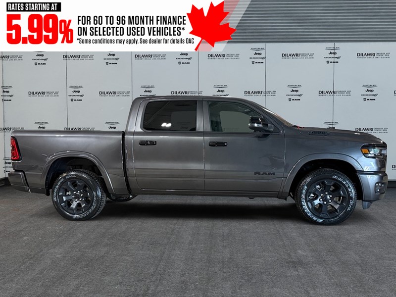 2025 RAM 1500 Big Horn Night Edition 4x4 Crew Cab 5'7" Box