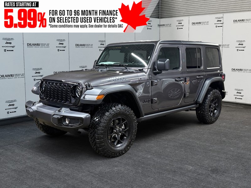 2025 Jeep Wrangler Willys 4 Door 4x4