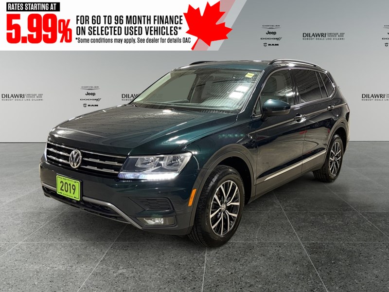 2019 Volkswagen Tiguan Comfortline 4MOTION