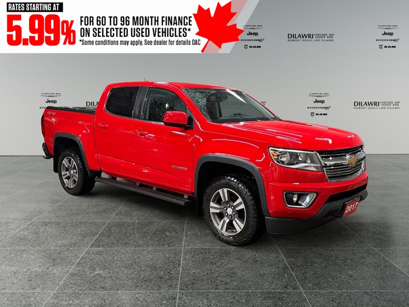 2017 Chevrolet Colorado 4WD Crew Cab 128.3" LT
