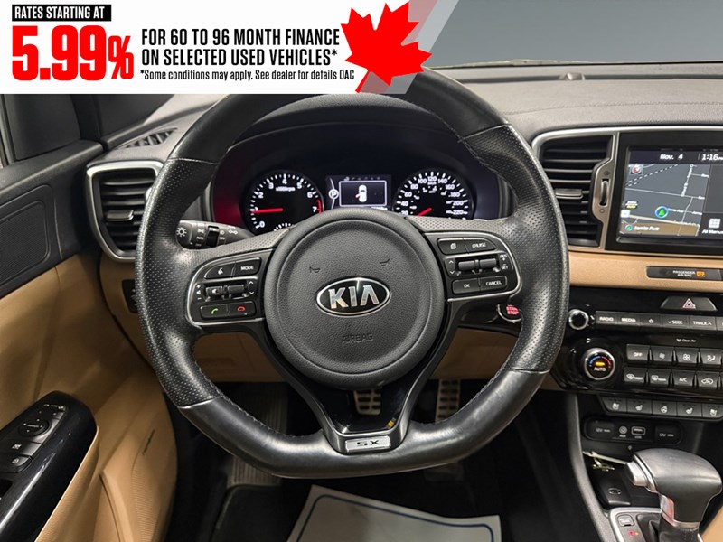 2019 Kia Sportage SX Turbo AWD w/Black