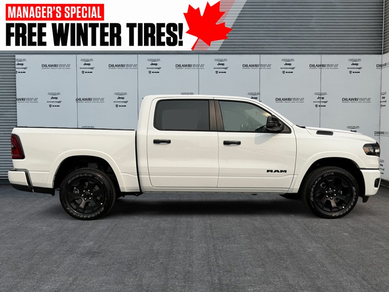 2025 RAM 1500 Big Horn Night Pkg 4x4 Crew Cab 5'7" Box