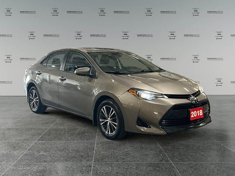 2018 Toyota Corolla LE Upgrade | Sunroof | Alloy Wheels | Ultra Low KM