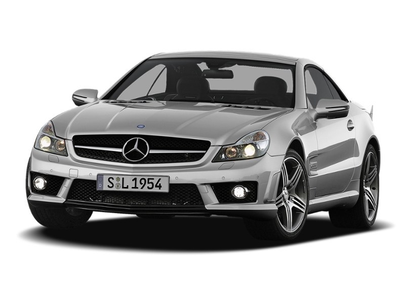 2009 Mercedes-Benz SL-Class 2dr Roadster 6.2L V8 AMG Exterior Shot 1