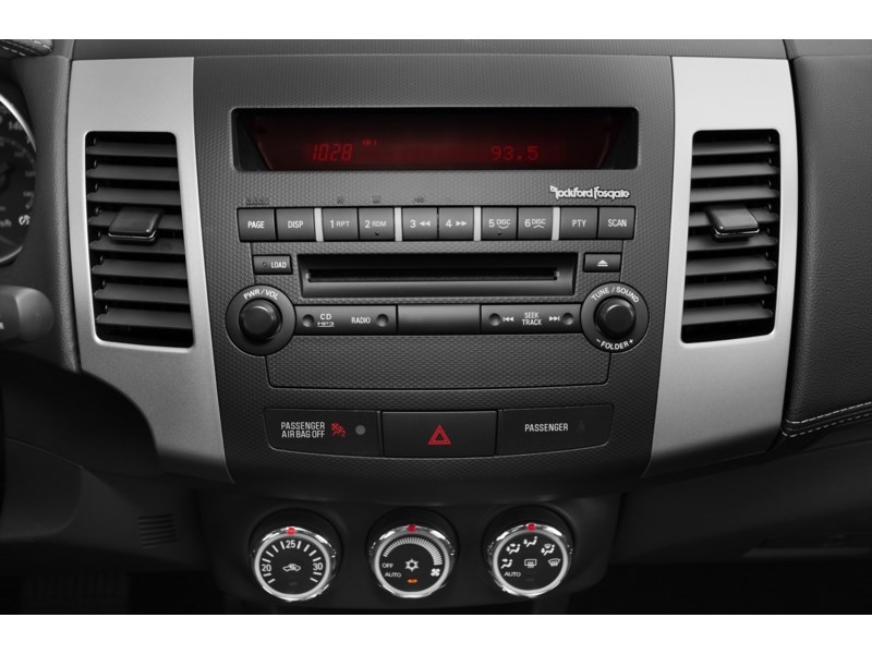 2010 Mitsubishi Outlander 4WD 4dr GT Interior Shot 2