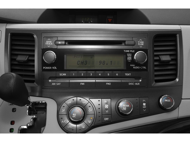 2011 Toyota Sienna 5dr V6 7-Pass FWD Interior Shot 2