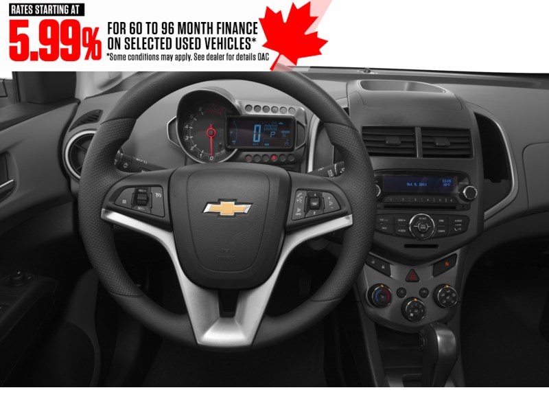 2012 Chevrolet Sonic 4dr Sdn LS Interior Shot 3