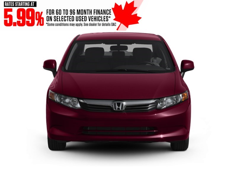 2012 Honda Civic 4dr Auto LX Exterior Shot 6