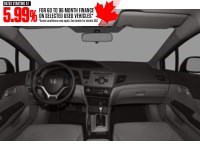 2012 Honda Civic 4dr Auto LX Interior Shot 7