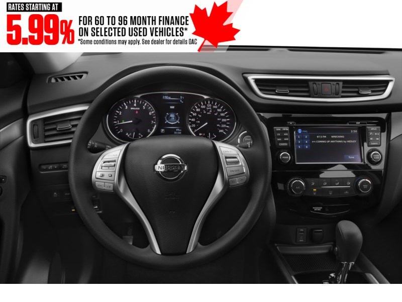 2016 Nissan Rogue AWD 4dr S Interior Shot 3