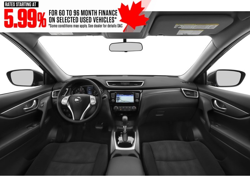 2016 Nissan Rogue AWD 4dr S Interior Shot 7