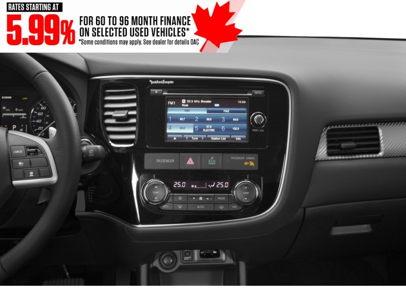 2015 Mitsubishi Outlander 4WD 4dr GT Interior Shot 2