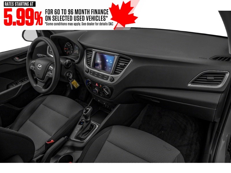 2019 Hyundai Accent 5 Door Preferred Auto Interior Shot 1