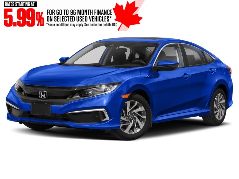 2021 Honda Civic EX CVT Exterior Shot 1