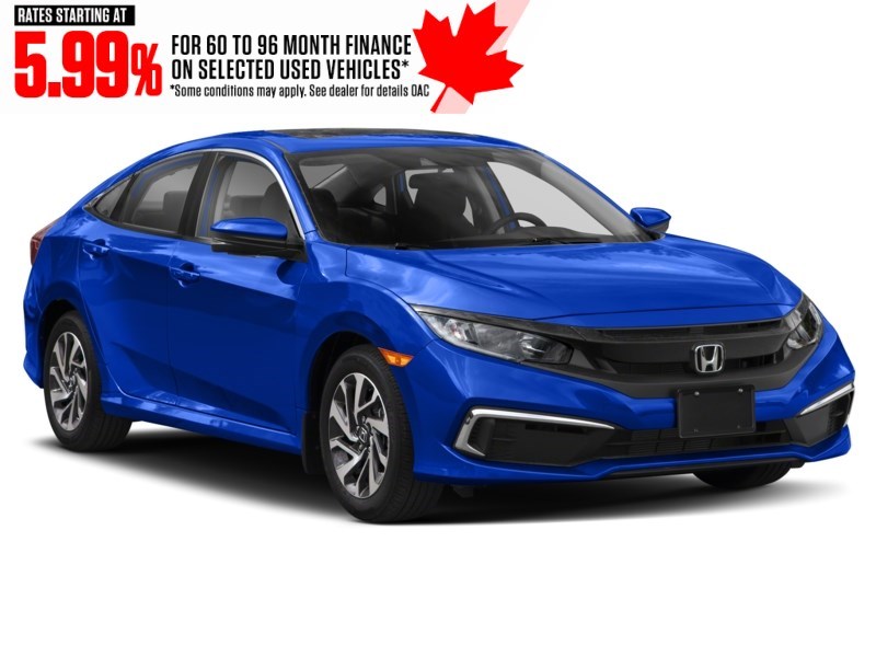 2021 Honda Civic EX CVT Exterior Shot 8
