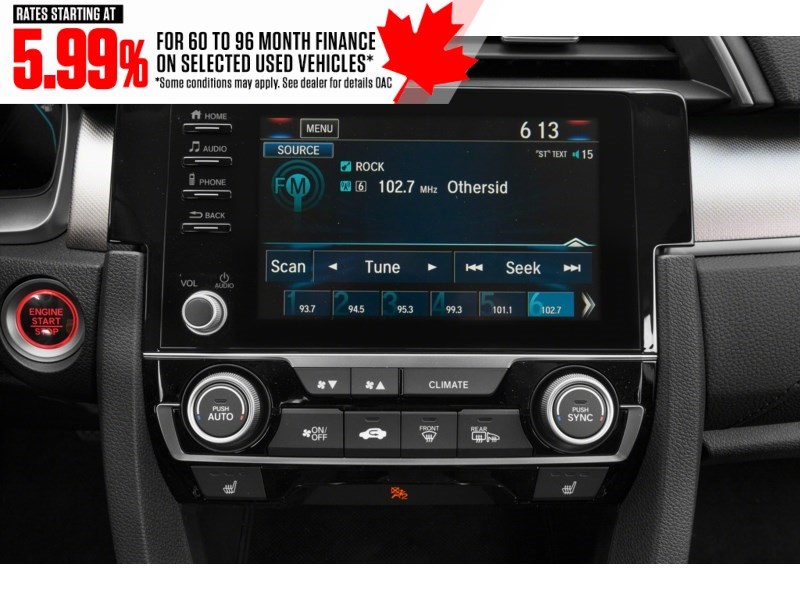 2021 Honda Civic EX CVT Interior Shot 2