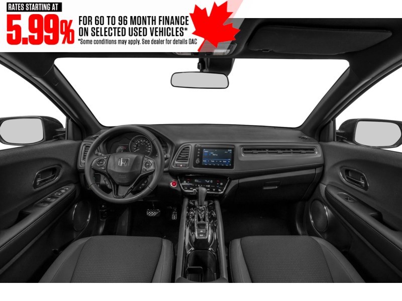 2019 Honda HR-V Sport AWD CVT Interior Shot 6