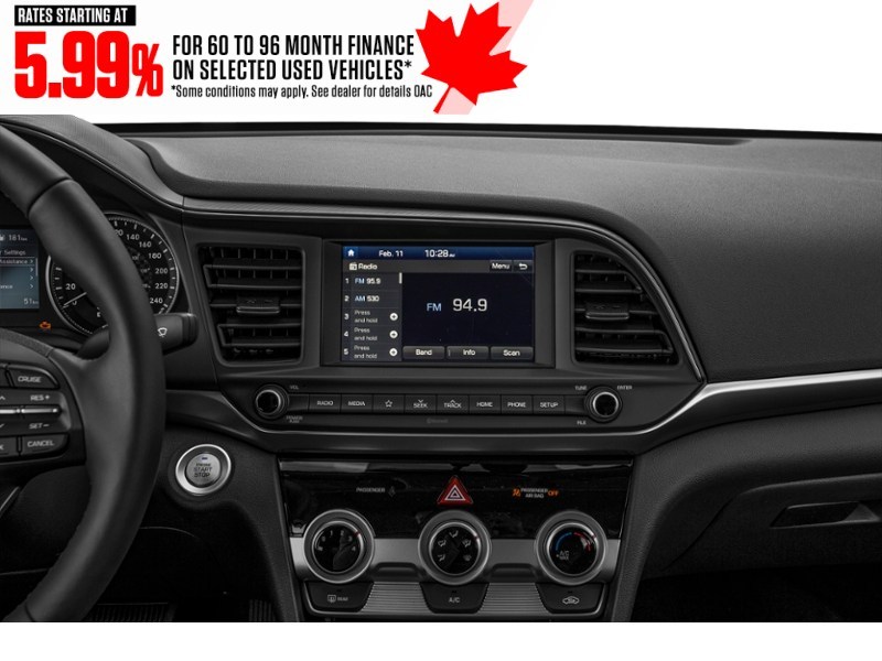 2020 Hyundai Elantra Preferred w/Sun & Safety Package IVT Interior Shot 2