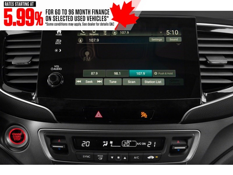 2021 Honda Pilot EX-L Navi AWD Interior Shot 2