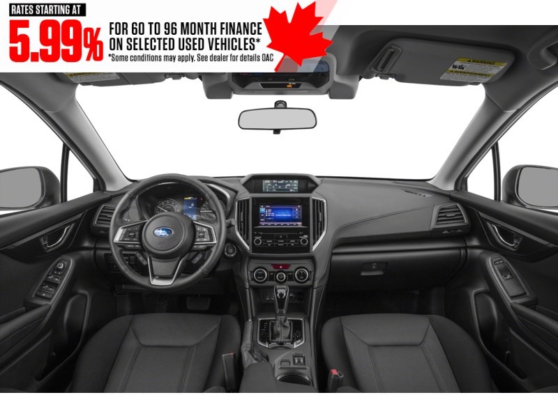 2022 Subaru Impreza Touring 4-door CVT w/EyeSight Interior Shot 6