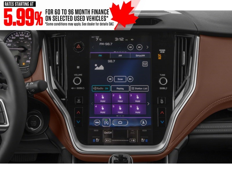2022 Subaru Outback Premier XT CVT Interior Shot 2
