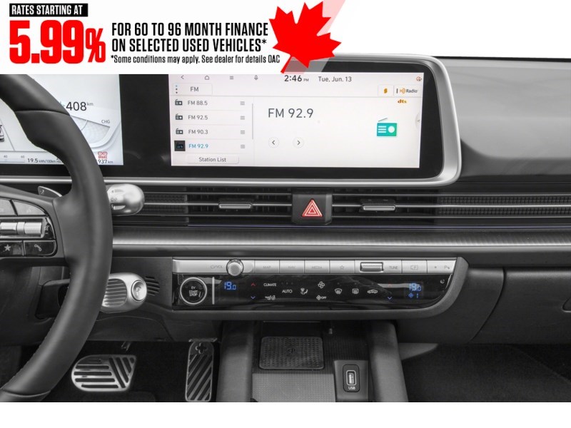 2023 Hyundai IONIQ 6 Preferred AWD Long Range w/Ultimate Pkg Interior Shot 2