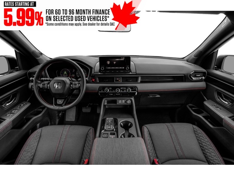 2023 Honda Pilot Sport AWD Interior Shot 6