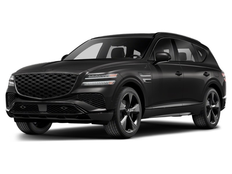 2026 Genesis GV80 3.5T Prestige 7P Black Exterior Shot 1