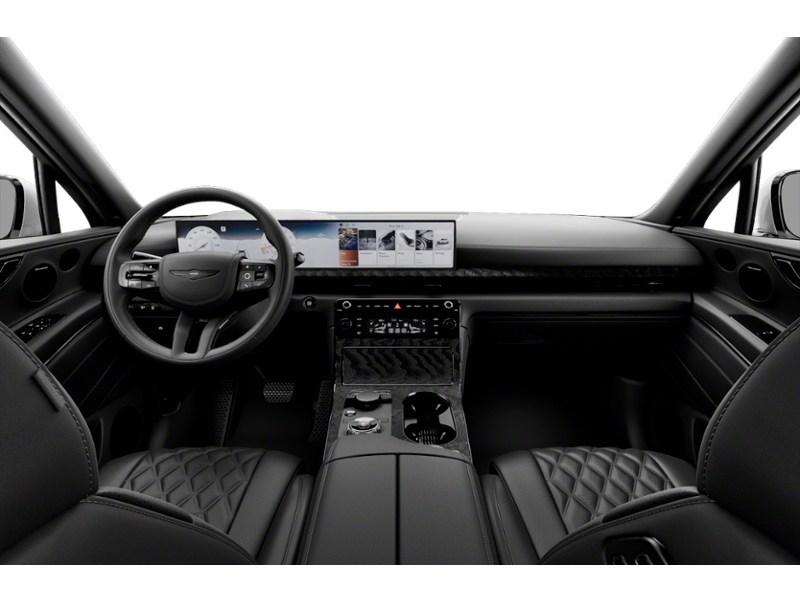 2026 Genesis GV80 3.5T Prestige 7P Black Interior Shot 1
