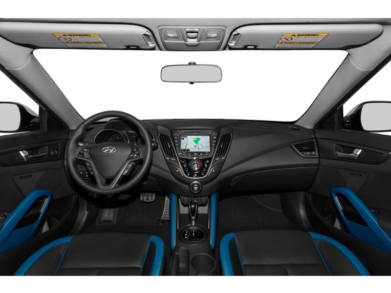 2014 Hyundai Veloster 3dr Cpe Auto Turbo Interior Shot 7