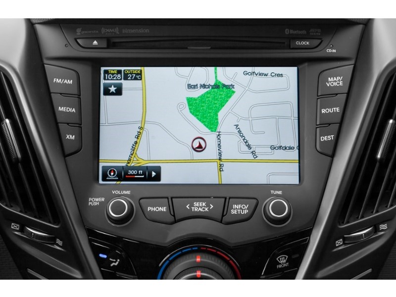2014 Hyundai Veloster 3dr Cpe Auto Turbo Interior Shot 9