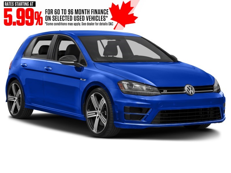 2017 Volkswagen Golf R 5dr HB Man Exterior Shot 9