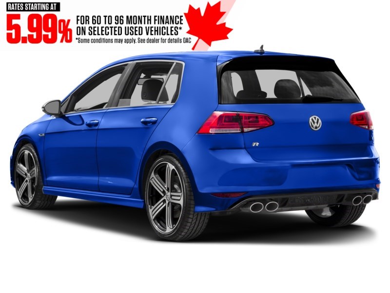 2017 Volkswagen Golf R 5dr HB Man Exterior Shot 10