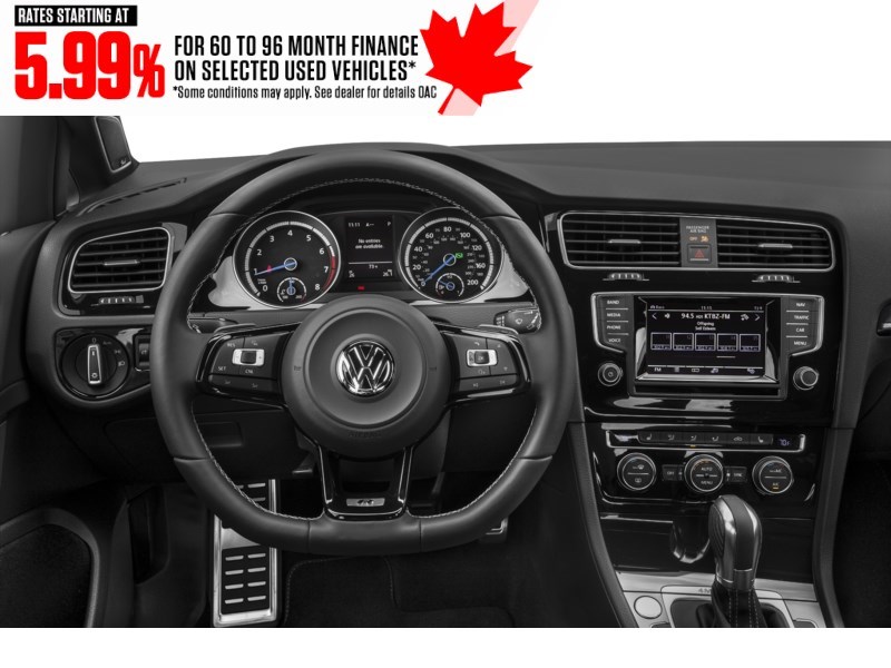 2017 Volkswagen Golf R 5dr HB Man Interior Shot 3