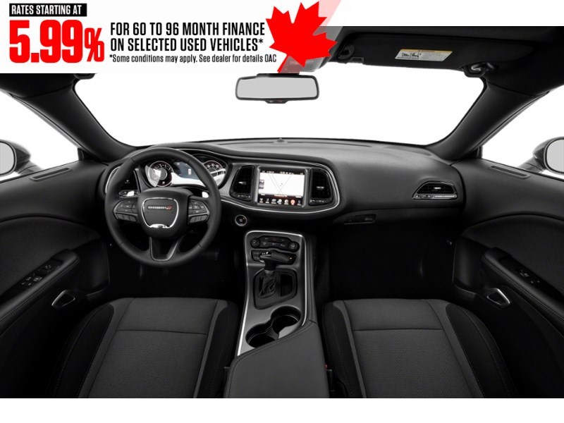 2017 Dodge Challenger 2dr Cpe R/T Shaker Interior Shot 6