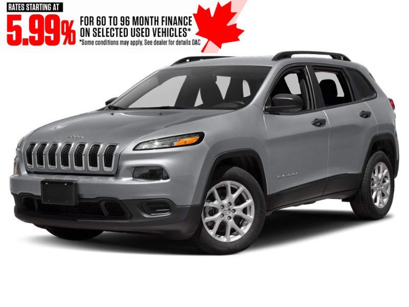 2016 Jeep Cherokee 4WD 4dr Sport Exterior Shot 1