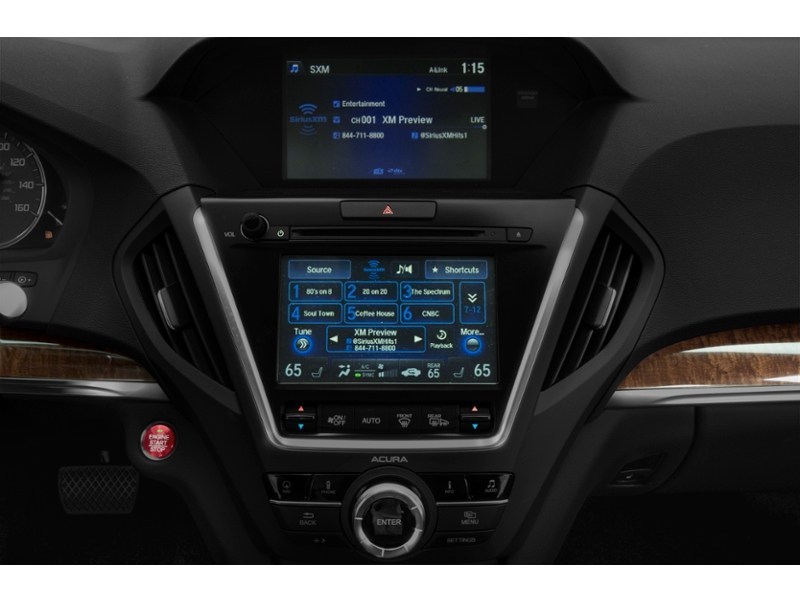 2017 Acura MDX SH-AWD 4dr Tech Pkg Interior Shot 2
