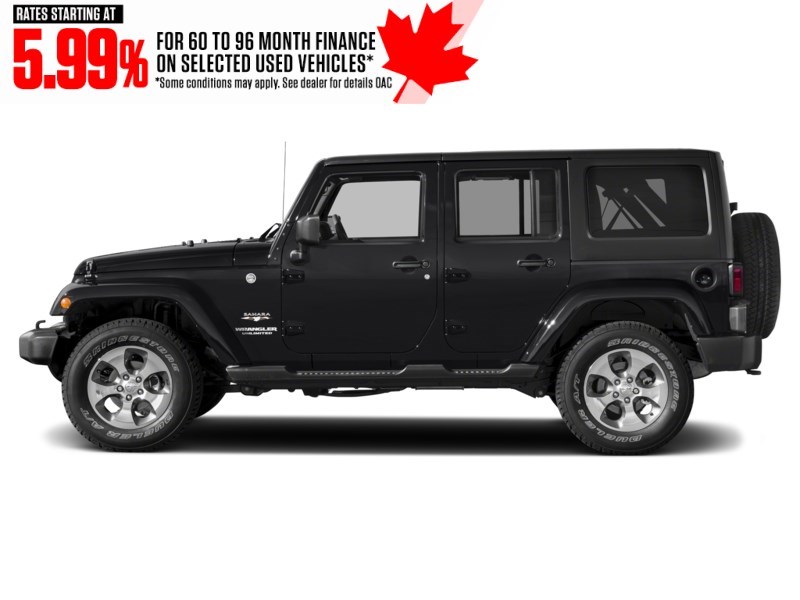 2017 Jeep Wrangler Unlimited 4WD 4dr Sahara Exterior Shot 7