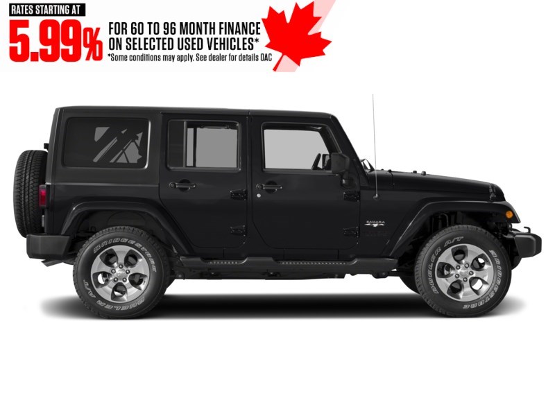 2017 Jeep Wrangler Unlimited 4WD 4dr Sahara Exterior Shot 11