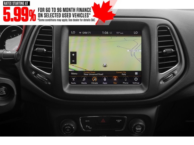 2021 Jeep Compass Trailhawk Elite 4x4 Interior Shot 8