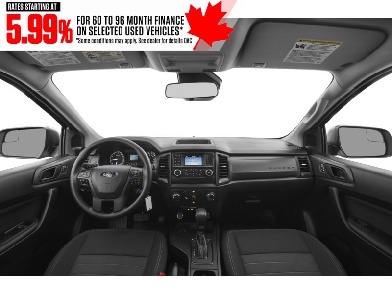2021 Ford Ranger XL 4WD SuperCab 6' Box Interior Shot 6