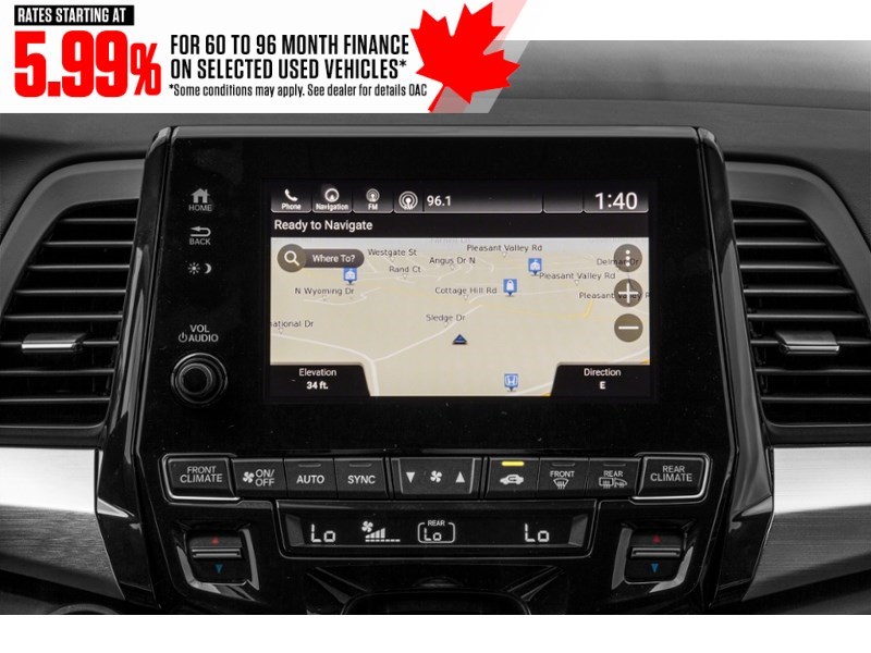 2019 Honda Odyssey EX-L RES Auto Interior Shot 8