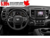 2019 RAM 1500 Tradesman 4x4 Crew Cab 6'4" Box Interior Shot 3