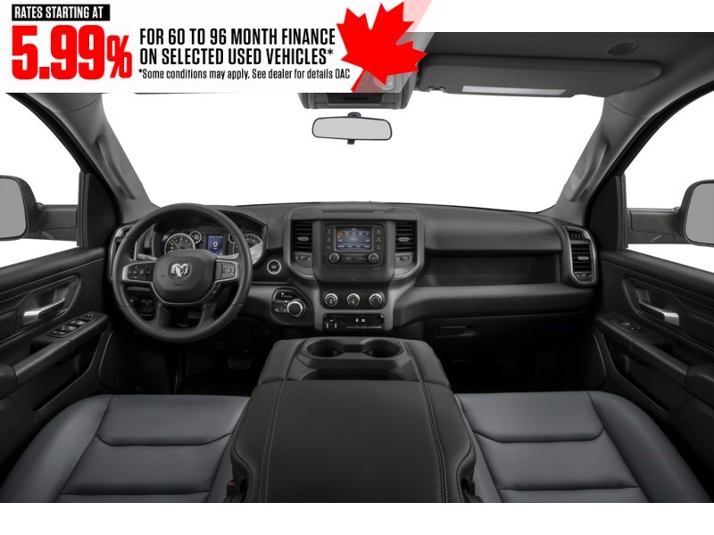 2019 RAM 1500 Tradesman 4x4 Crew Cab 6'4" Box Interior Shot 6