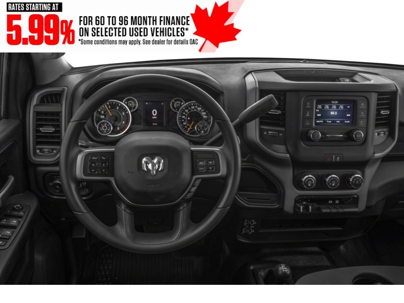 2022 RAM 2500 Big Horn 4x4 Crew Cab 6'4" Box Interior Shot 3